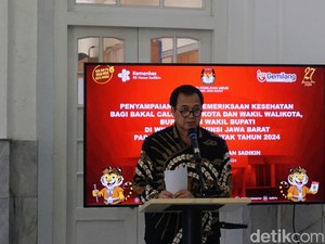41 Paslon Kepala Daerah di Jabar Selesai Jalani Pemeriksaan Kesehatan