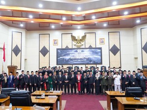 40 Anggota DPRD Kota Cilegon Dilantik, Pj Gubernur Banten Tekankan Hal Ini