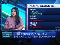 Video: IHSG Ditutup Menguat, 5 Saham Big Cap Jadi Penyelamat