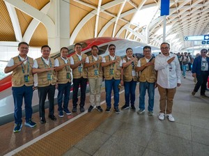 8 CEO Operator Kereta se-ASEAN Jajal Kereta Cepat Whoosh