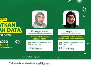 2 Jam Langsung Jago! Kelas Excel & Spreadsheet KEI Learning untuk Profesional