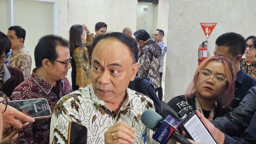 Menteri Komunikasi dan Informatika Budi Arie Setiadi. (²©²ÊÍøÕ¾/Intan Rakhmayanti)