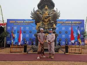 Patung GWK Setinggi 8 Meter Dibangun di Afrika Tengah