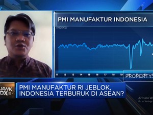 PMI Manufaktur Jeblok & Deflasi 4 Bulan, Bahaya Ini Mengintai RI