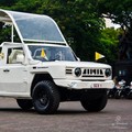 Keren! Pindad Modifikasi Maung Jadi Popemobile untuk Paus Fransiskus
