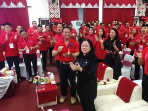Puan Konsolidasi Bareng Paslon Pilkada di Jateng, Ada Andika Perkasa-Ganjar