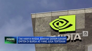 Video: Saham Anjlok 9,5%, Market Cap Nvidia Langsung Lenyap USD 300 M