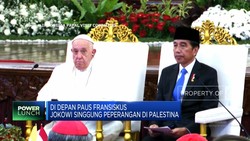 Video: Jokowi Singgung Soal Palestina di Depan Paus Fransiskus