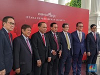 Salim hingga Prajogo Hadir Sambut Paus Fransiskus di Istana Negara