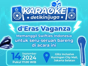 dEras Vaganza Bakal Nyanyi Lebih dari 40 Lagu Taylor Swift!