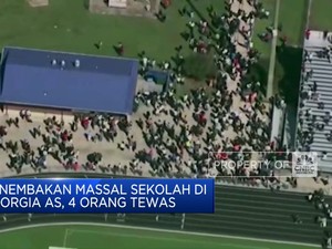 Video: Penembakan Massal Sekolah di Georgia AS, 4 Tewas & 9 Terluka