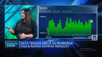 Video: Data Tenaga Kerja AS Memburuk, IHSG & Rupiah Kompak Menguat