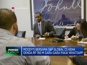 Video: Gara-Gara Pakai Whatsapp, Moody's Cs Kena Denda Rp 760 Miliar