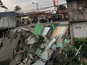 Longsor Rusak 5 Kios di Bojonggede Bogor, 2 Orang Terluka