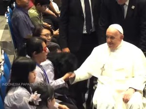 Paus Fransiskus ke Penyandang Disabilitas: Kalian Harta Karunia