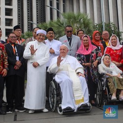 Paus Fransiskus Puji Terowongan Silaturahmi Istiqlal-Katedral