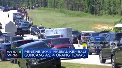 Video: Penembakan Massal Kembali Guncang AS, 4 Orang Tewas
