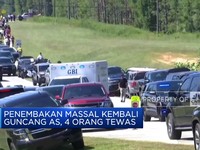 Video: Penembakan Massal Kembali Guncang AS, 4 Orang Tewas