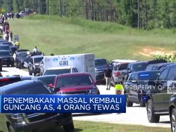 Video: Penembakan Massal Kembali Guncang AS, 4 Orang Tewas