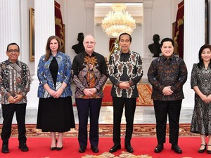 Jokowi Bertemu Bos Besar Vale, Ini yang Dibahas