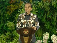 Jokowi Ungkap RI Punya Hutan Penyerap Karbon Terbesar Dunia