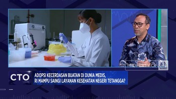 Video: Adopsi AI di Dunia Medis, RI Bakal Saingi Malaysia & Singapura
