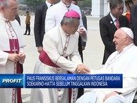 Video: Paus Fransiskus Terbang ke Papua Nugini Naik Pesawat Garuda