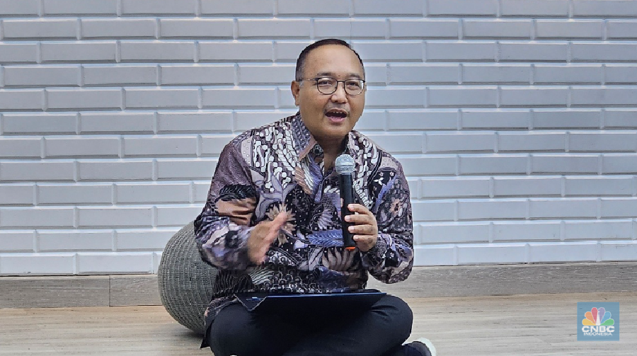 Direktur Ekonomi Digital Ditjen Aptika, Bonifasius W Pujianto. (²©²ÊÍøÕ¾/Intan Rahmayanti)