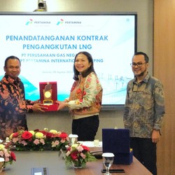 Dukung Transisi Energi Nasional, PIS Gandeng PGN Angkut LNG