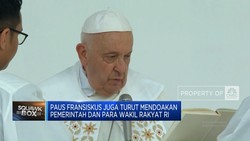 Video: Paus Fransiskus Sampaikan Pesan Menyentuh Saat Misa Suci di GBK