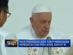 Video: Paus Fransiskus Sampaikan Pesan Menyentuh Saat Misa Suci di GBK