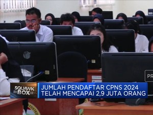  Pendaftar CPNS Tembus 2,9 Juta Orang