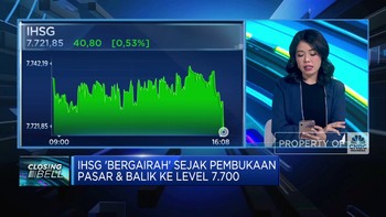 Video: Jelang Akhir Pekan, IHSG Ditutup Bergairah & Balik ke 7.700