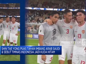 Video: Shin Tae Yong Puas Timnas Indonesia Tahan Imbang Arab Saudi