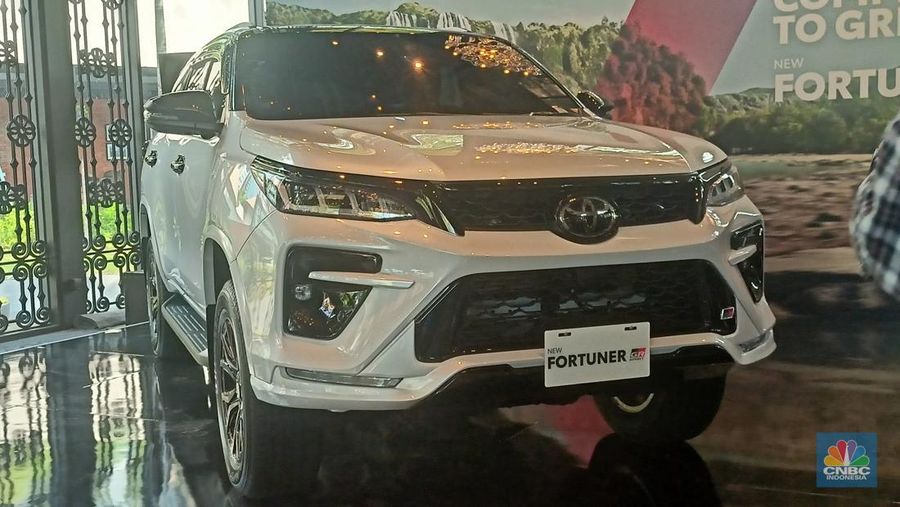 Toyota Indonesia resmi meluncurkan New Fortuner di Jakarta Pusat, Jumat (6/9/2024). (CNBC Indonesia/Ferry Sandi)