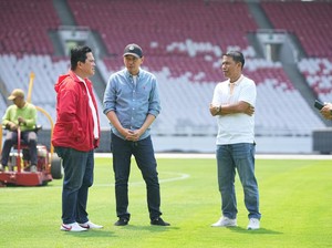 Kondisi Rumput GBK Prima untuk Indonesia Vs Australia