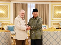 Prabowo Temui Raja Malaysia, Bahas Kerja Sama Pertahanan