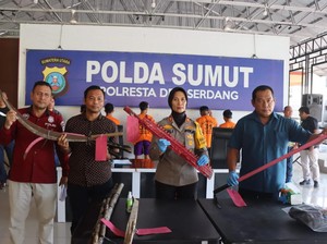 Tawuran Geng Motor Tewaskan 1 Orang di Deli Serdang, 6 Pelajar Ditangkap