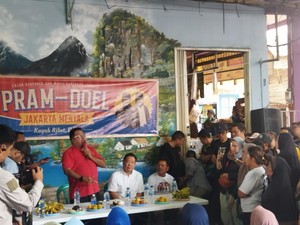 Rano Karno ke Warga Jakbar: Mau Dipimpin Orang yang Kita Nggak Kenal?