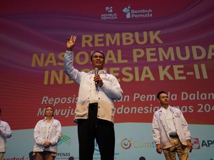Mentan Bakar Semangat Ribuan Pemuda di Djakarta Theater
