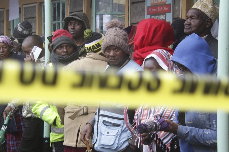 Bagian dari asrama terlihat setelah kebakaran di Hillside Endarasha Primary di Nyeri, Kenya, Jumat, 6 September 2024. Kebakaran di asrama sekolah di Kenya telah menewaskan beberapa siswa dan membakar beberapa lainnya dengan serius. Bagian dari asrama terlihat setelah kebakaran di Hillside Endarasha Primary di Nyeri, Kenya, Jumat, 6 September 2024. Kebakaran di asrama sekolah di Kenya telah menewaskan beberapa siswa dan membakar beberapa lainnya dengan serius. (AP Photo)