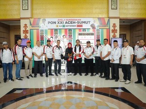 Pj Gubernur Siapkan Bonus Rp 260 Juta untuk Atlet Jateng Peraih Emas PON