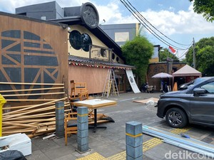 Manajemen Restoran di Senopati Minta Penabrak Tanggung Jawab atas Kerusakan