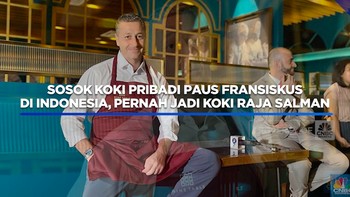 Video: Roberto Fiorini, Chef Pribadi Paus Fransiskus Saat di Indonesia