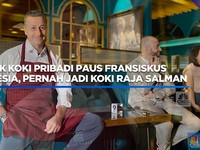 Video: Roberto Fiorini, Chef Pribadi Paus Fransiskus Saat di Indonesia