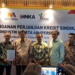 Bank Mega & PT SMI Salurkan Kredit Sindikasi Rp 2,1 T ke INKA