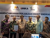 Bank Mega & PT SMI Salurkan Kredit Sindikasi Rp 2,1 T ke INKA