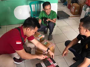 Bea Cukai Gagalkan Pengiriman Puluhan Botol Arak Ilegal ke Bontang
