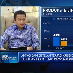 Bos PT Timah Blak-blakan Fokus Utama di 2024