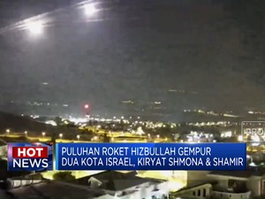 Video: Roket Hizbullah Gempur Israel Hingga Ketakutan Jokowi